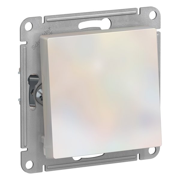 Schneider ATLASDESIGN Переключатель 1кл 10A жемчуг