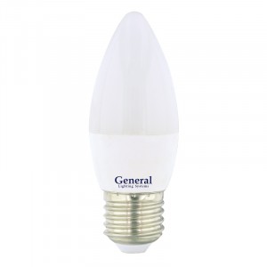 Лампа LED GeneraI 7W E27 4500К свеча