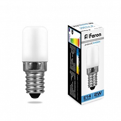 Лампа LED Feron LB-10 2W 6400K E14
