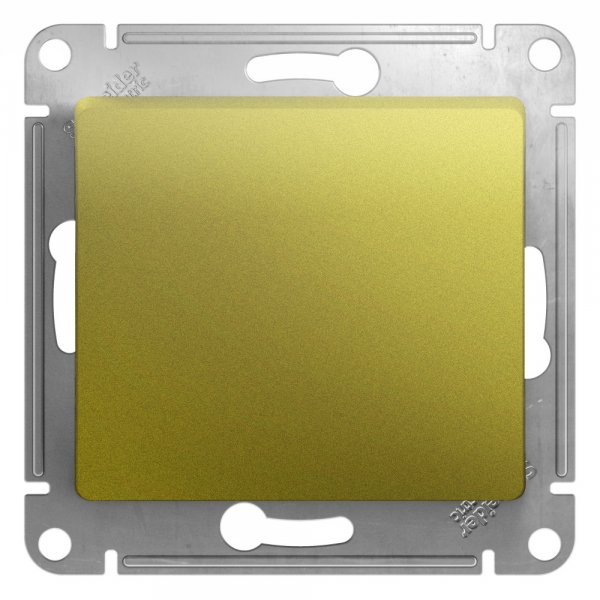 Schneider GLOSSA Выключатель 1кл фисташковый