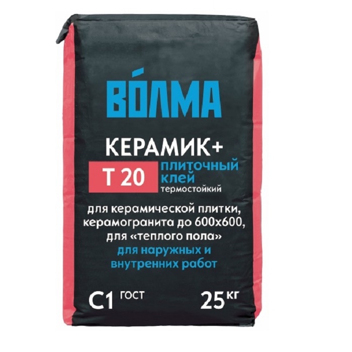 Плиточный клей Волма КЕРАМИК- ПЛЮС 25кг