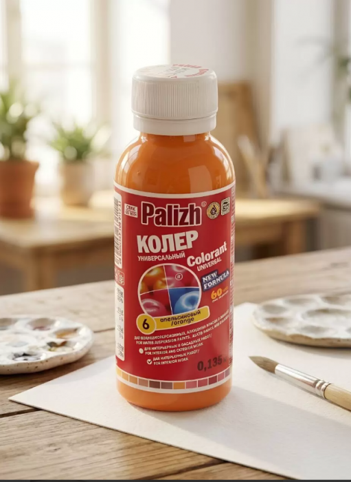 Колер Палитра № 6 апельсин 100мл