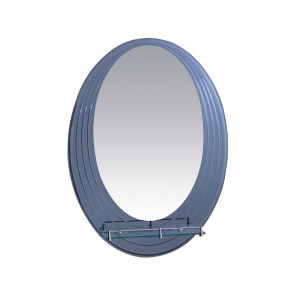 Зеркало Ledeme 613L овальное с полочкой 800х600