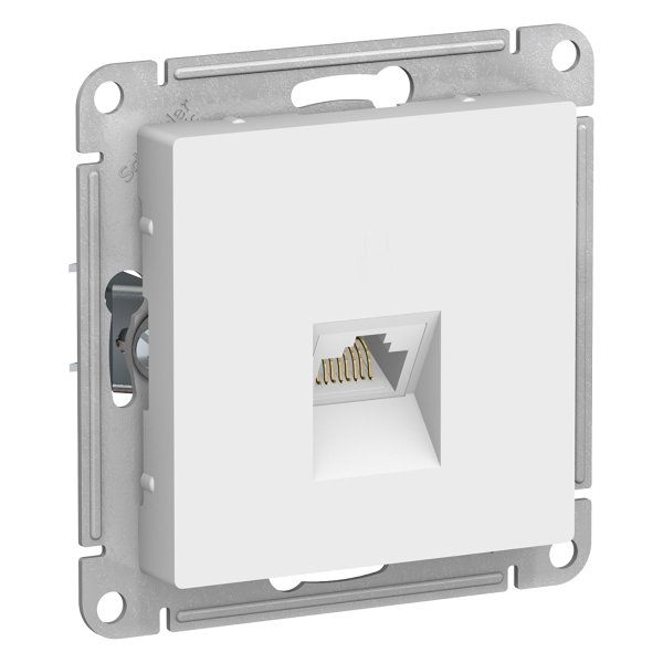 Schneider ATLASDESIGN Розетка RJ45 белый