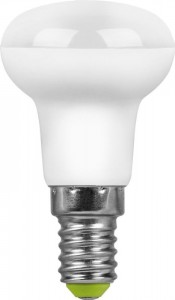Лампа светодиодная LED зеркальная 5вт Е14 R39 белый Feron