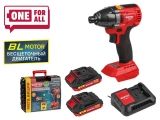 ALL1 XLT SET Аккум. ударный гайковерт/винтоверт WORTEX CWR 0118 в чем. БЕСЩЕТ.,18 В,160 Н*м
