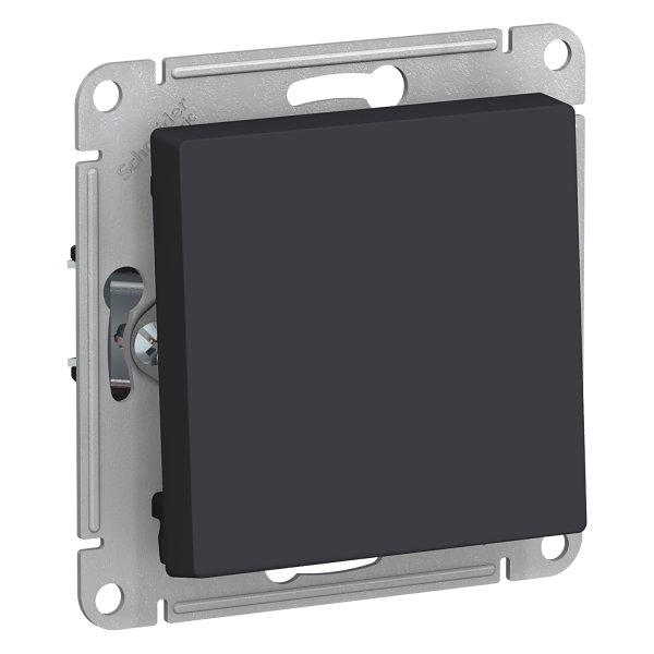 Schneider ATLASDESIGN Выключатель 1кл 10A карбон