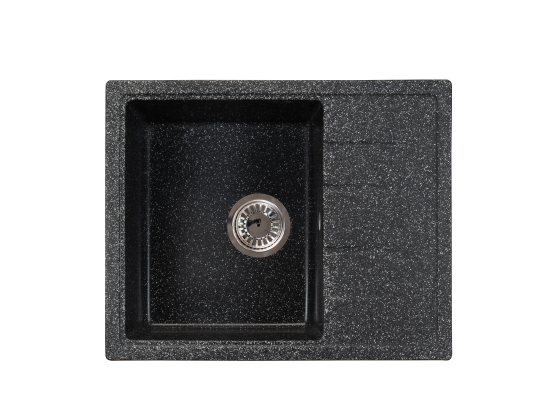Мойка прямоугольная SIMGRAN S-17 АСФАЛЬТ МАТОВЫЙ 570*470мм