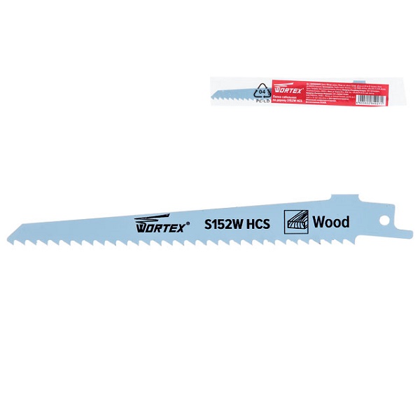 Пилка сабельная по дереву S152W (1 шт.) WORTEX