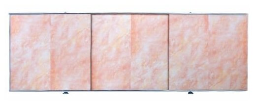 Экран под ванну 1,7 м, мрамор коралл, PERFECTO LINEA