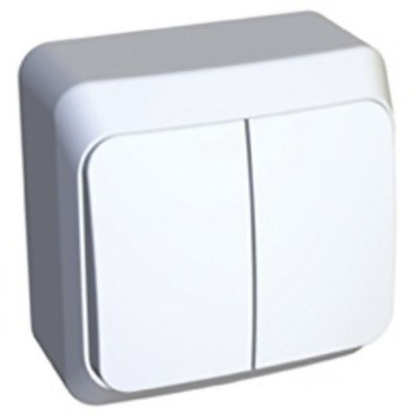 Schneider/Systeme Electric ЭТЮД Выключатель 2-кл белый