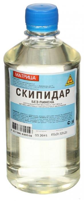 Скипидар Матрица 0,5л