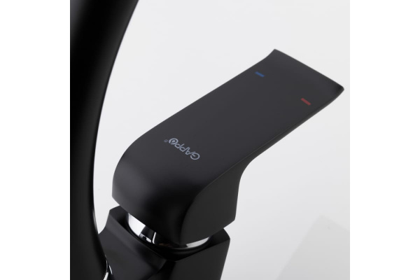 Смеситель для кухни GAPPO G4150 чёрный