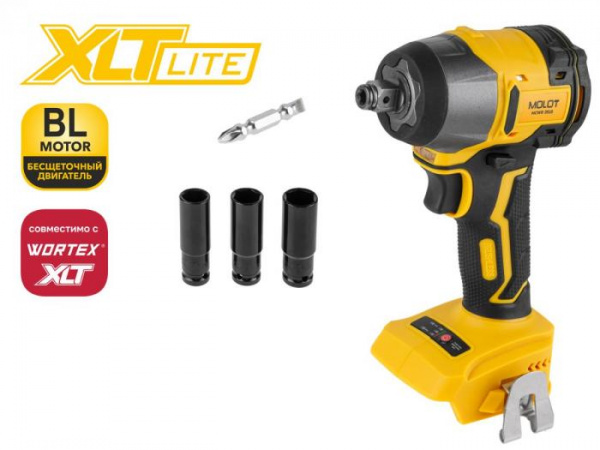 ALL1 SOLO Гайковерт аккумуляторный MOLOT MCWR 3518 XLT Lite