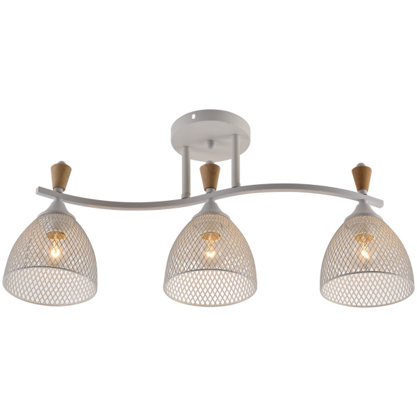 01589-3.3-03 WH+WOOD светильник потолочный
