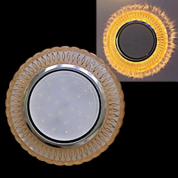 Светильник встраиваемый Reluce 53406-9.0-001PL GX53+LED4W TEA