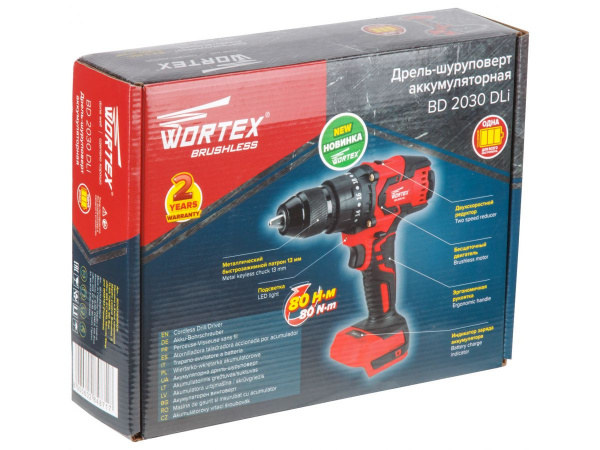 ALL1 Аккум. дрель-шуруповерт WORTEX BD 2030 Dli в кор.