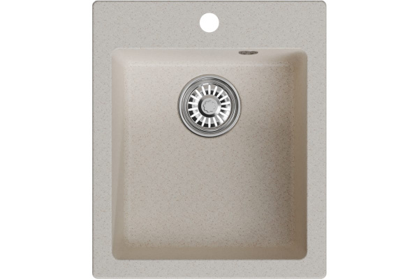 Мойка MIXLINE ML-GM14 бежевая (328), 420*500*190мм NEW