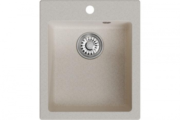Мойка MIXLINE ML-GM14 бежевая (328), 420*500*190мм NEW