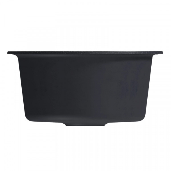 Мойкa MIXLINE ML-GM12 круглая, антрацит (343), 480мм (глуб. чаши 210) NEW