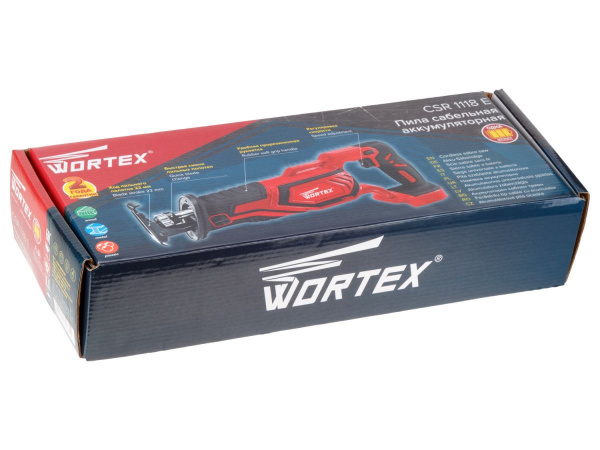 ALL1 Аккумуляторная сабельная пила WORTEX CSR 1118 E в кор.