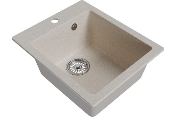 Мойка MIXLINE ML-GM14 бежевая (328), 420*500*190мм NEW