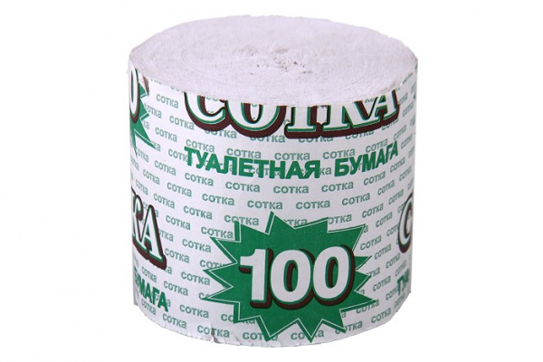 Бумага туалетная Сто метровых лопухов