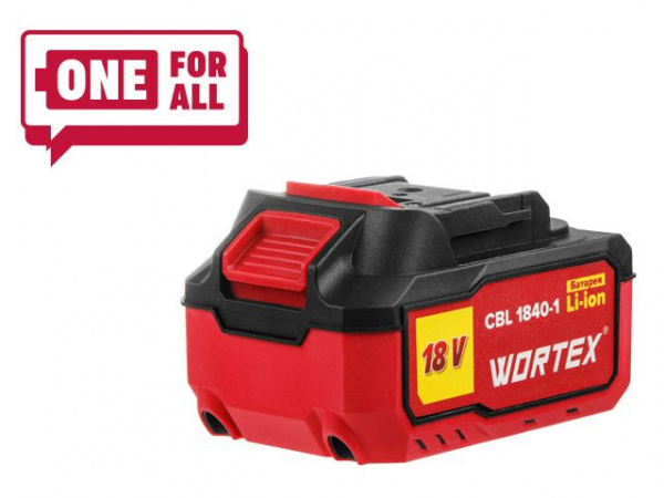 ALL1 Аккумулятор WORTEX CBL 1840-1 18.0 В, 4.0 А*ч, Li-Ion