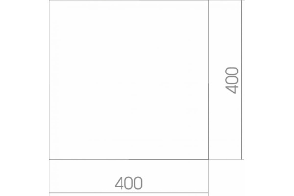 Зеркало MIXLINE квадрат 400*400