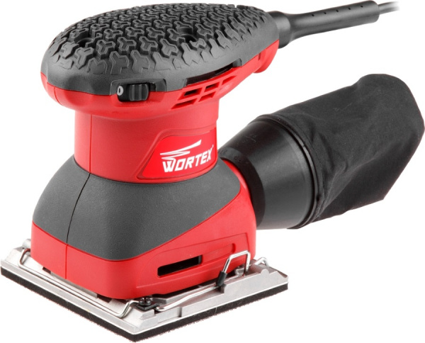 Виброшлифмашина WORTEX SS 2835 AE в кор. (250 Вт, шлифпластина 110 х 114 мм, 14000 об/мин, без регул