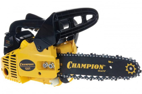 Бензопила CHAMPION 125Т-10"-3/8"-1,3-40E (0,7кВт, 3,2кг)