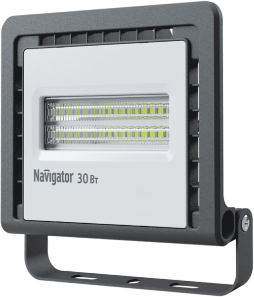 Прожектор LED Navigator 30Вт 4000К IP65 черный