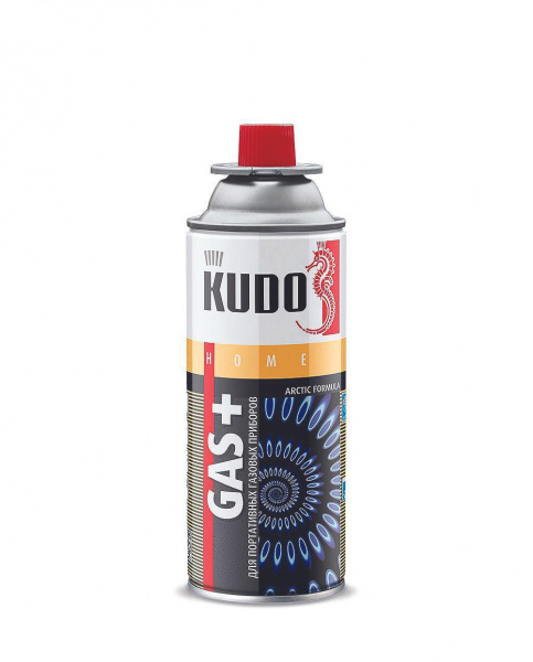 Картридж одноразовый для туристических плит KUDO H403 Россия 220г (12шт)