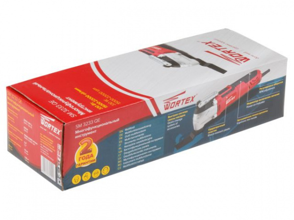 Многофункциональный инструмент (реноватор) WORTEX SM 3233 QE в кор. + набор оснастки 330 Вт