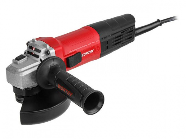 УШМ WORTEX LX AG 1211-2 в кор. 1100 Вт, 125 мм, 5500-11000 об/мин, рег. об. (ш
