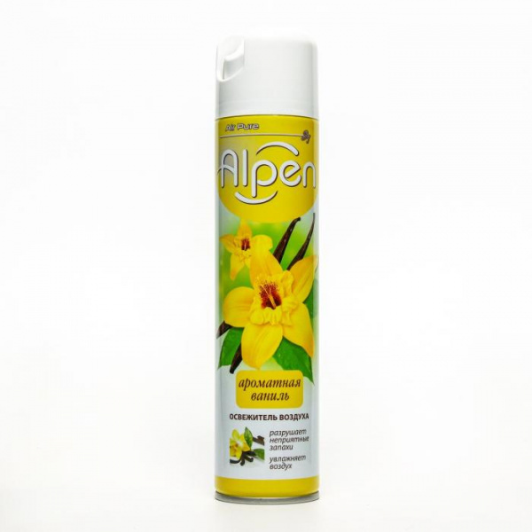 Освежитель воздуха Ароматная Ваниль 300мл Alpen