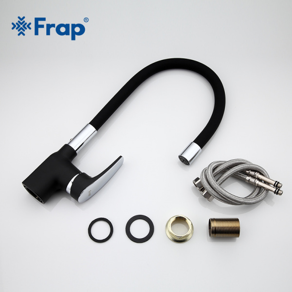 Смеситель для кухни Frap F4453-04 черный