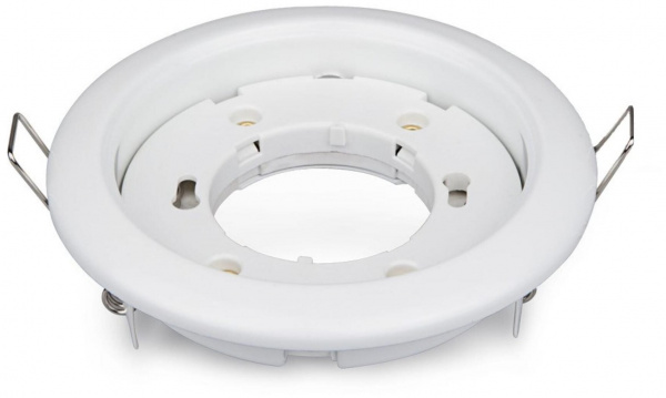 WOLTA св-к встраиваемый LUCE IP20 под лампу GX53 круглый Белый D105x35 WH WDL-GX53/06W-R