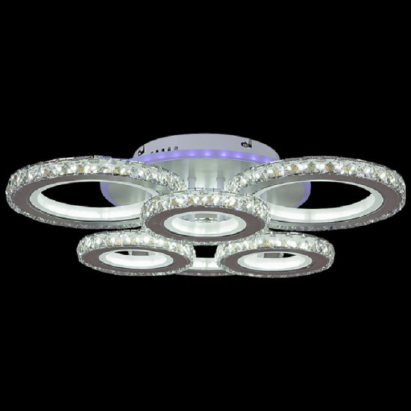 Светильник потолочный 03900-0.3-3+3B WH+CR (RGB) 240W+8W до 44кв.м.