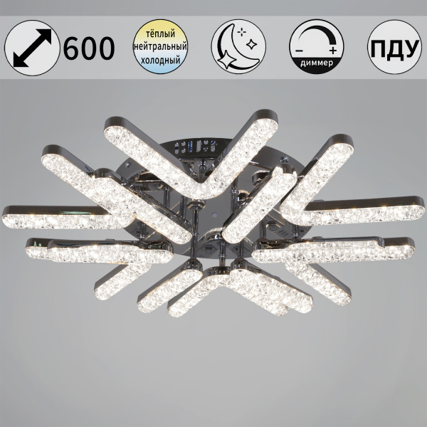 13190-0.3-6+6 CR светильник потолочный