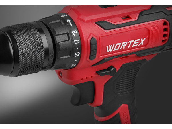 ALL1 SOLO Аккум. дрель-шуруповерт WORTEX BD 1820-1 Li 18 В, 30 Н*м, БЗП(мет.) 13 мм (шурупы до 8 мм)