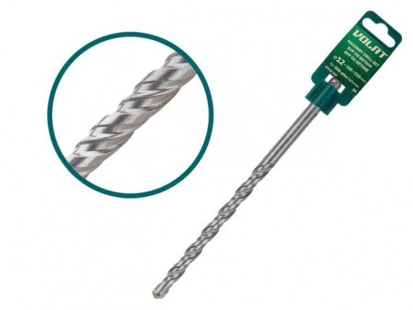 Бур (сверло) 12х150х210 мм SDS-plus S4 ВОЛАТ