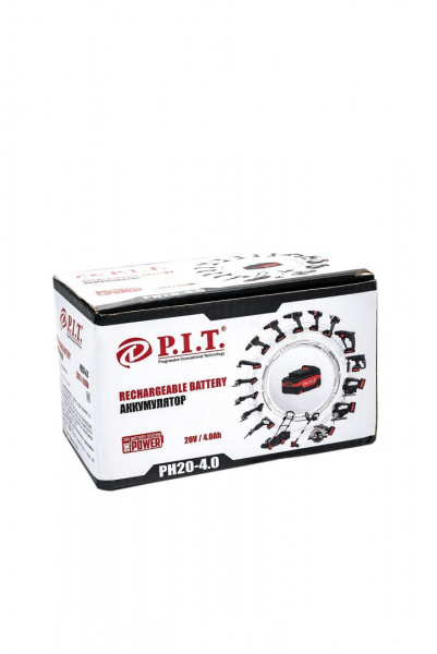 Аккумулятор P.I.T. OnePower PH20-4.0, 20В, Li-ion, 4Ач