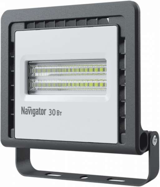 Прожектор LED Navigator 30Вт 4000К IP65 черный