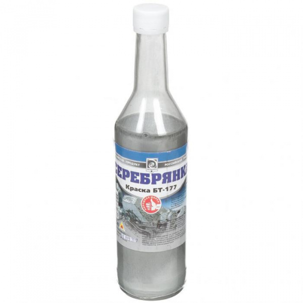 Краска БТ-177 СЕРЕБРЯНКА 0,5 Л