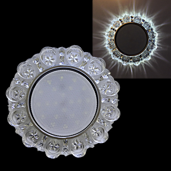 Светильник встраиваемый Reluce 53409-9,0-001PL GX53+LED4W GY