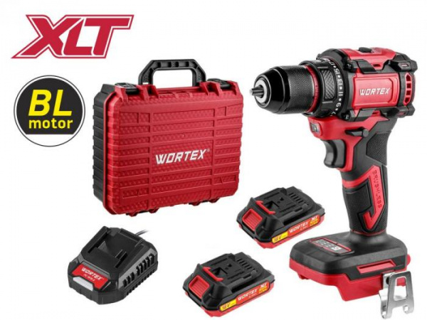 ALL1 XLT SET Аккум. дрель-шуруповерт WORTEX BD 2025 DLi в чем. БЕСЩЕТ, 18 В, 50 Н*м, 2х1,5 А*ч