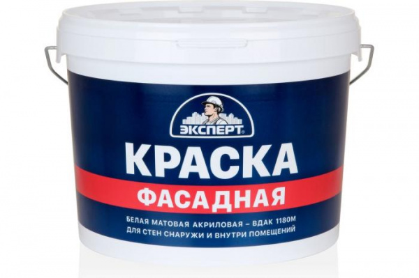 9034 Краска ЭКСПЕРТ ВДАК-1180 фасадная (14кг) Декарт Москва
