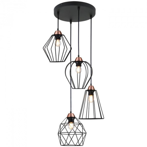 IL2001-4P-05 BK ROSE GD светильник потолочный