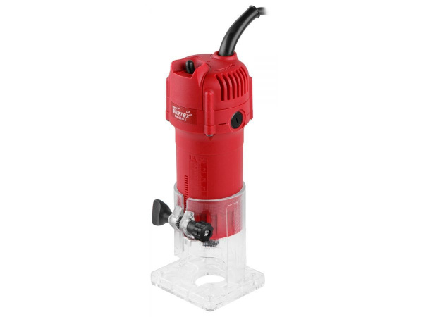 Фрезер кромочный WORTEX LX MM 6016 E в кор. + аксессуары 600 Вт, цанга 6/8 мм, 30000 об/мин
